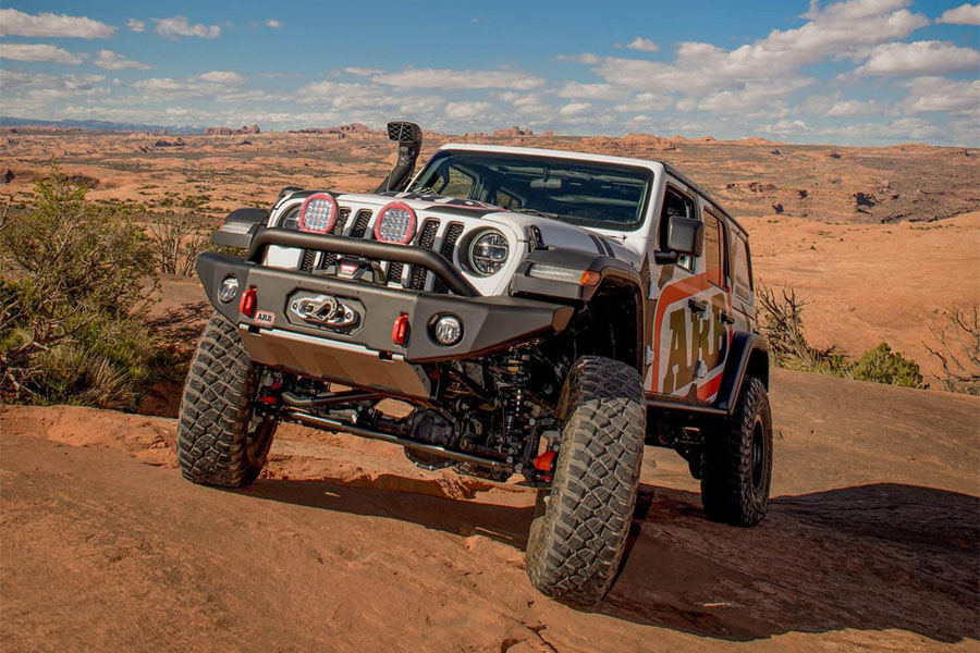 ARB Bondi Deluxe Front Bumper w/ Bar  - JL/JT Rubicon 