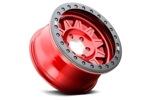 Dirty Life 9302 RoadKill Series Wheel 17x9 5x5 38mm Offset Red w/ Black Ring - JT/JL/JK