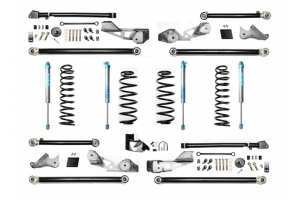Evo Manufacturing HD 4.5in High Clearance Long Arm Lift Kit w/ King 2.0 Shocks - JL 4Dr