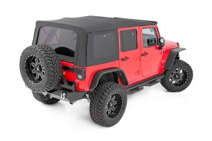 Rough Country Replacement Soft Top - Black  - JK 4Dr 2007-09