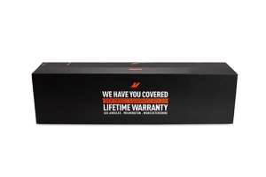 Mishimoto 2.7 L Stock Location Int Kit Micro Wrinkle Black Pipes, Silver Cooler - Bronco 2021+