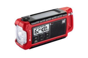 Midland E+Ready Compact Emergency Crank Radio w/ AM/FM Weather Alert