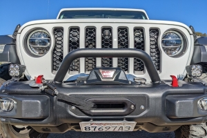 Grimm Offroad Front Bumper Mid Hoop  - JL/JT