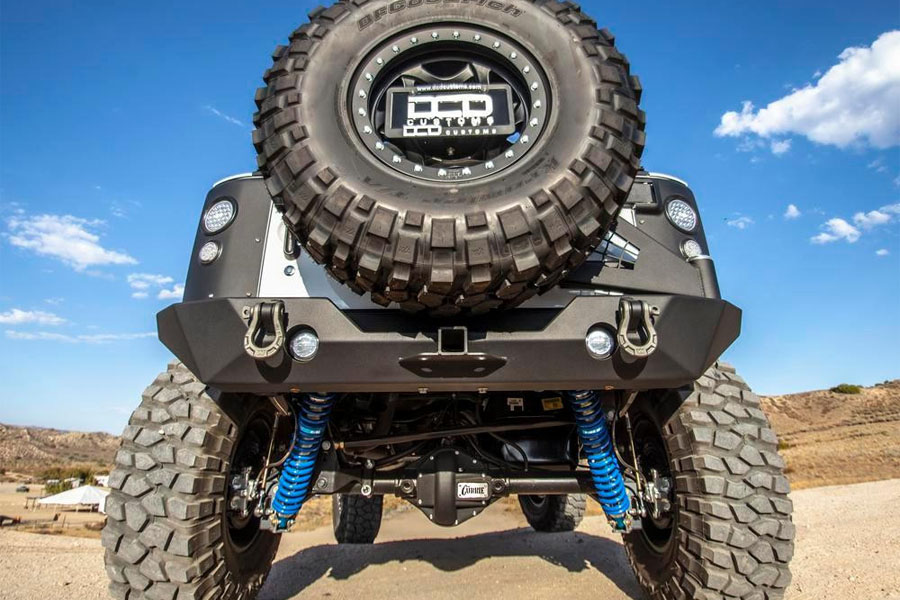 Poison Spyder RockBrawler II Rear Bumper Black - JK