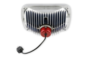 Holley RetroBright LED Forward Facing Light, White - 5in x 7in - YJ/XJ