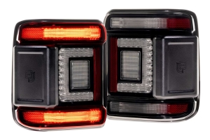 Morimoto XB LED Low Profile Tail Lights - Smoked - JL