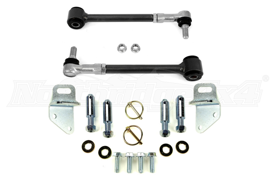 Synergy Manufacturing Front Sway Bar Quick Disconnect Kit - JK