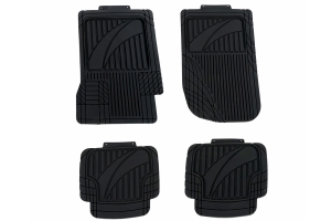 Rugged Ridge Universal Trim-to-Fit Floor Liners - 4pc Set