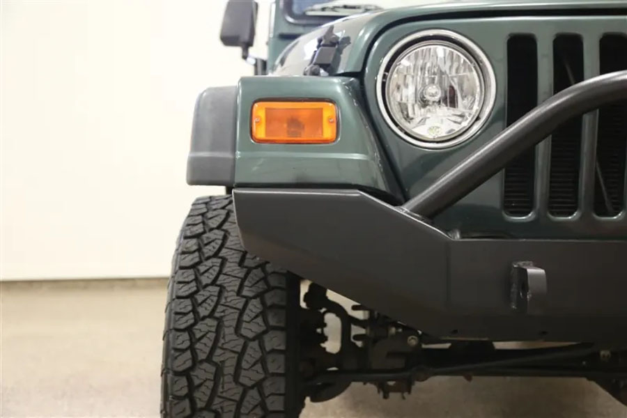 Rock Hard 4x4 Patriot Series Full-Width Front Bumper - CJ5/CJ7/CJ8/YJ/TJ/LJ