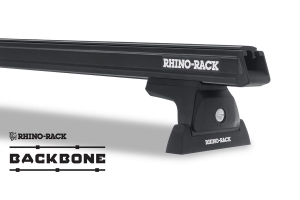 Rhino Rack HD RLT600 2-Bar Backbone Roof Rack - Black - JK 4Dr