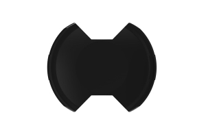 KC HiLiTES SlimLite 8in LED Light Cover - Black