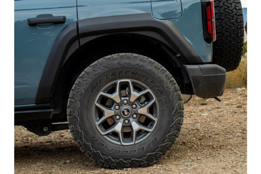 Bestop Front and Rear Fender Flares - Black - Bronco 2021+ 4Dr