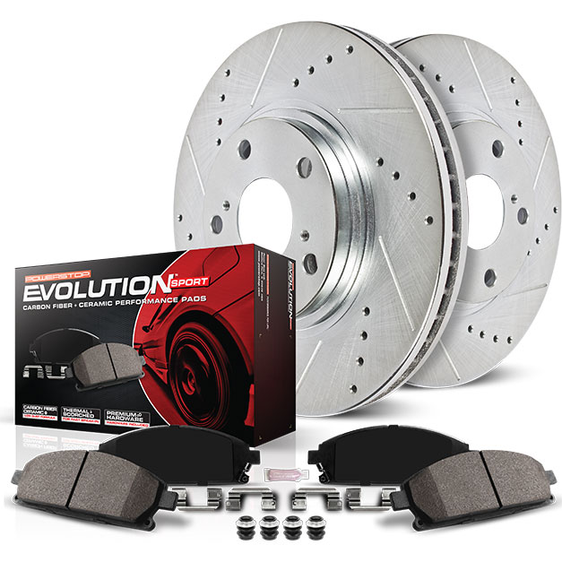 Power Stop Z23 Evolution Sport Brake Kit  - JK