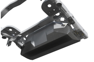 Motobilt Rear Fuel Tank w/ Skid Plate - Bare - JK 2007-11