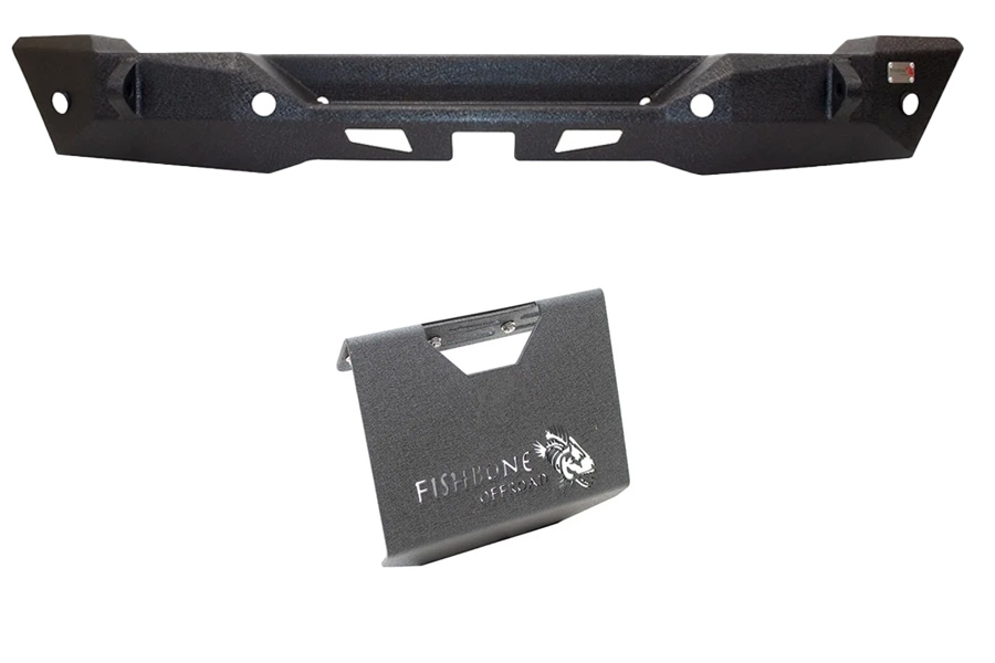 Fishbone Offroad Bumper and Hitch Step - JL/JT