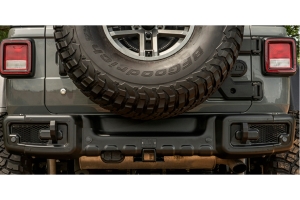 Rugged Ridge Spartacus Rear Bumper - Black - JL