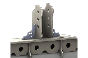 Artec Industries Tall Adjustable Truss Upper Link Mount, Single - 2.63in Wide