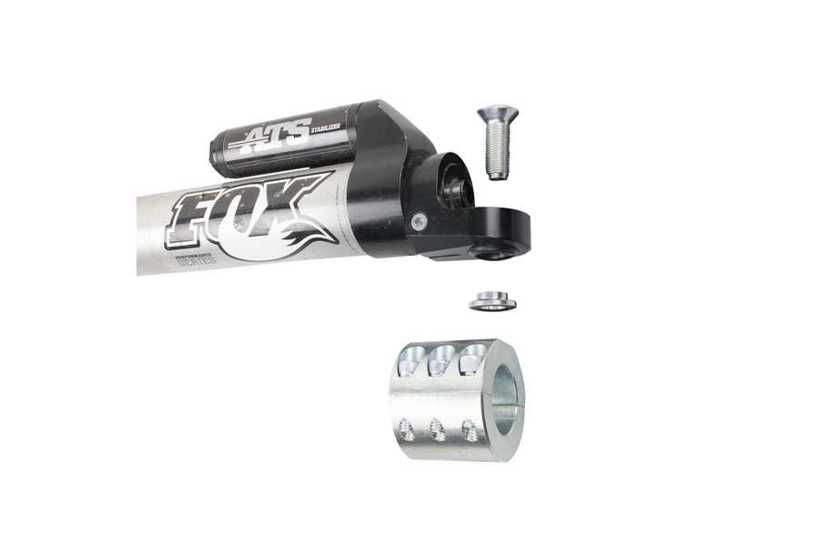 Synergy Manufacturing Steering Stabilizer Clamp Adapter for Fox TS and ATS