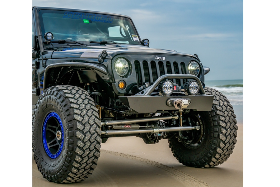 Savvy Offroad Krawler Lite Front  Bumper w/ Hoop - JK