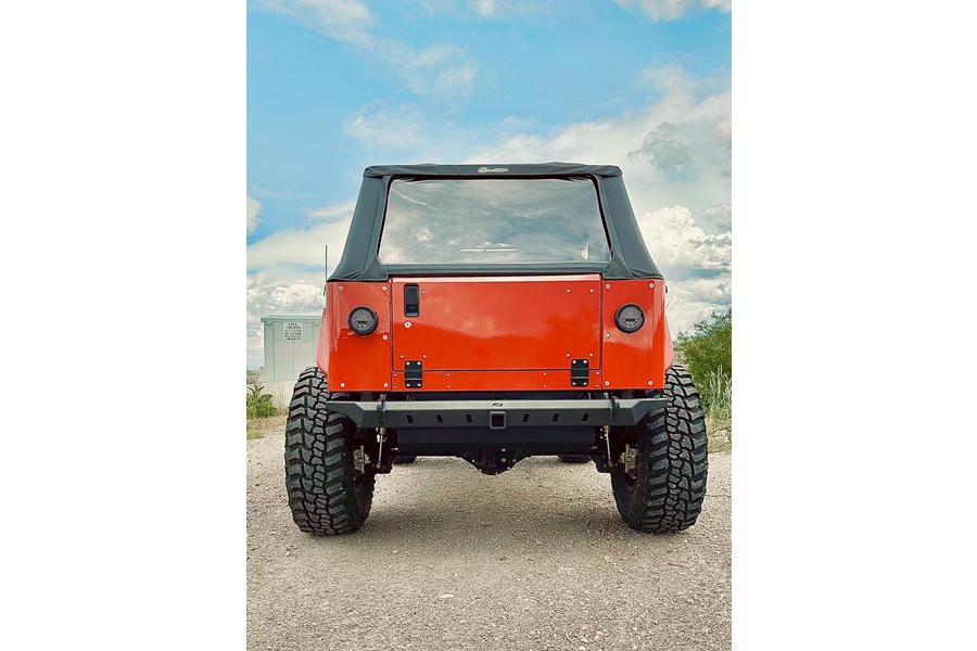Motobilt Crusher Rear Bumper - Bare - LJ/TJ/YJ/CJ