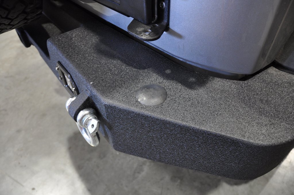 DV8 Offroad RS-11 Rear Bumper (Optional TC-6 Tire Carrier)  - JK