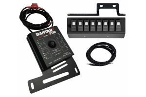 sPod BantamX w/LED Switch Panel, Red - JK 09+