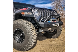 M.O.R.E. Rock Proof Front Bumper with Tube Work  - JT/JL 