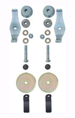 RockJock Coil Sring Retainer Kit Rear - JK
