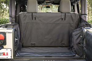 Rugged Ridge C3 Cargo Cover, 2-Door w/Subwoofer - JK 2DR