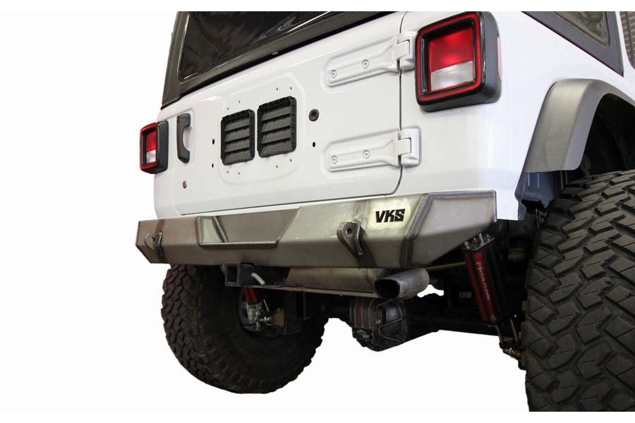 VKS Fab The Informant Rear Bumper, Bare - No Backup Sensors - JL