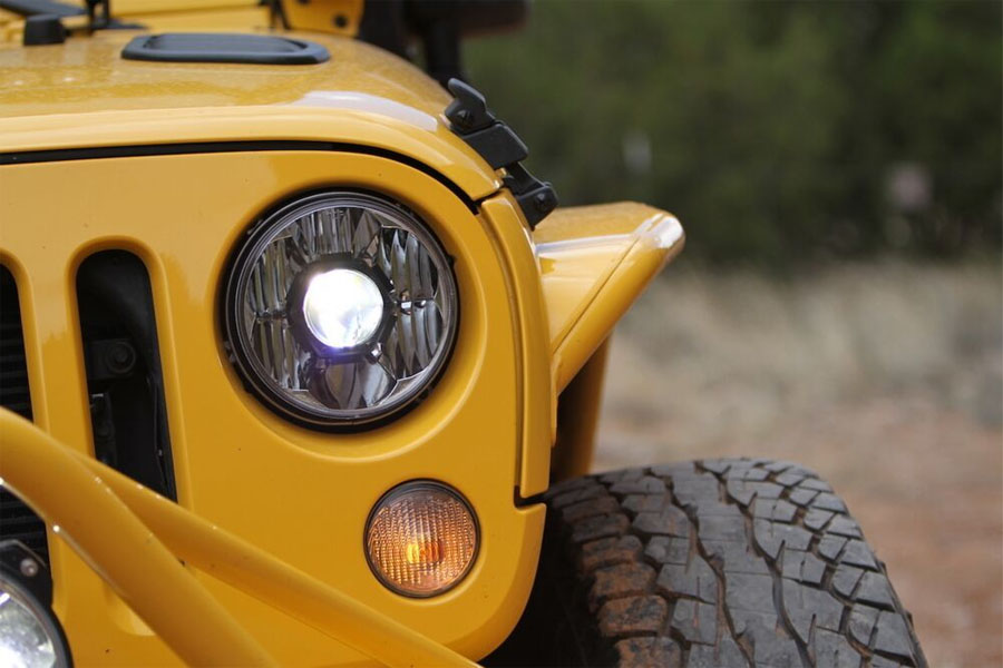 KC HiLiTES Gravity LED PRO 7in Headlight Pair - JK