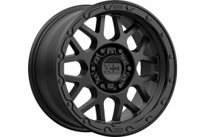 XD Series XD135 Grenade OR 17x9 5x5 Wheel, Black - JT/JL/JK