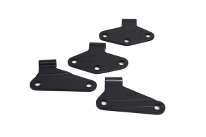 Kentrol 4-Pieces Body Door Hinge Set - Textured Black  - JK 2Dr