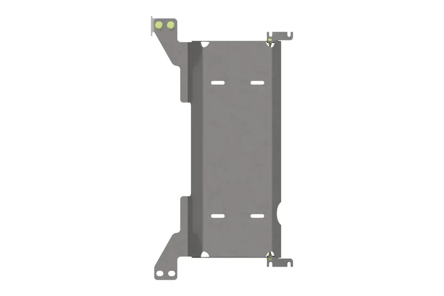 Motobilt Muffler Skid Plate - Bare Steel - JL 4Dr