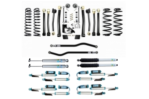 Evo Manufacturing 4.5in Enforcer Stage 4 PLUS Lift Kit w/ Shock Options - JL Diesel 