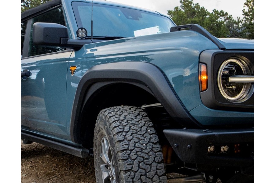 Bestop Front and Rear Fender Flares - Black - Bronco 2021+ 4Dr