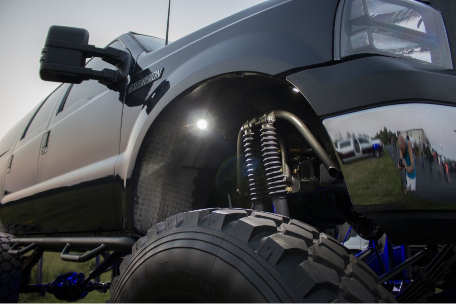 Race Sport Lighting 4-POD RGBW Hi Power Rock Light Complete Kit with Bluetooth APP 