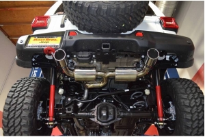 Injen Technology Dual Exhaust System  - Polished  - JL 3.6L/2.0L