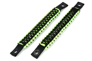 Bartact Paracord Rear Grab Handles Black/Gecko