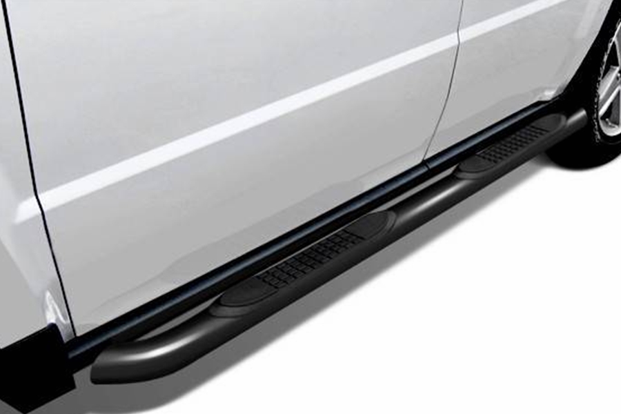 Black Horse Off Road F 3in Side Steps, Black - JK 4dr
