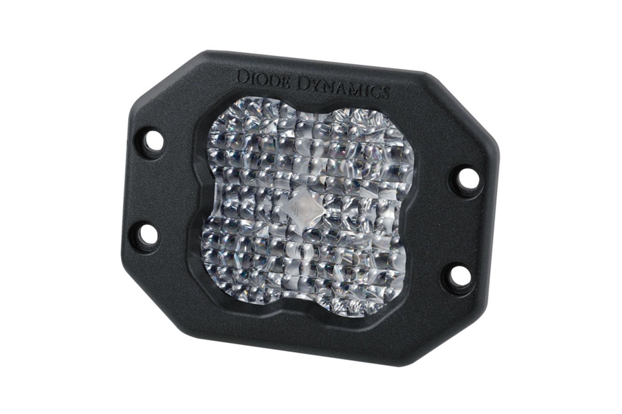 Diode Dynamics SS3 Sport Flush Mount LED Pod, RBL White - Flood
