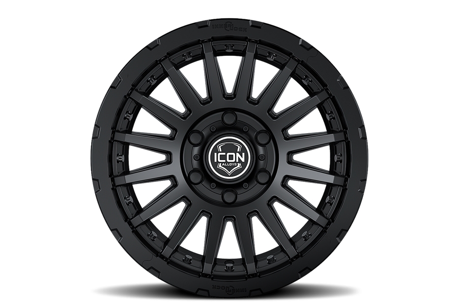 Icon Vehicle Dynamics Recon Pro Wheel, 17x8.5 5x5 - Satin Black - JT/JL/JK
