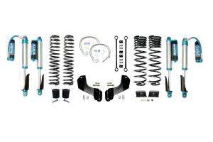 Evo Manufacturing 2.5in Enforcer Overland Stage 1 Lift Kit w/ Comp Adjuster Shocks - JT