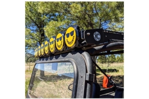 KC HiLiTES 6in Pro6 Gravity® Light Cover - 50th Anniversary Smiley Face