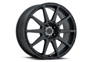 Method Race Wheels 501 Rally Wheel, 17x8 5x4.5 - Matte Black - TJ/LJ