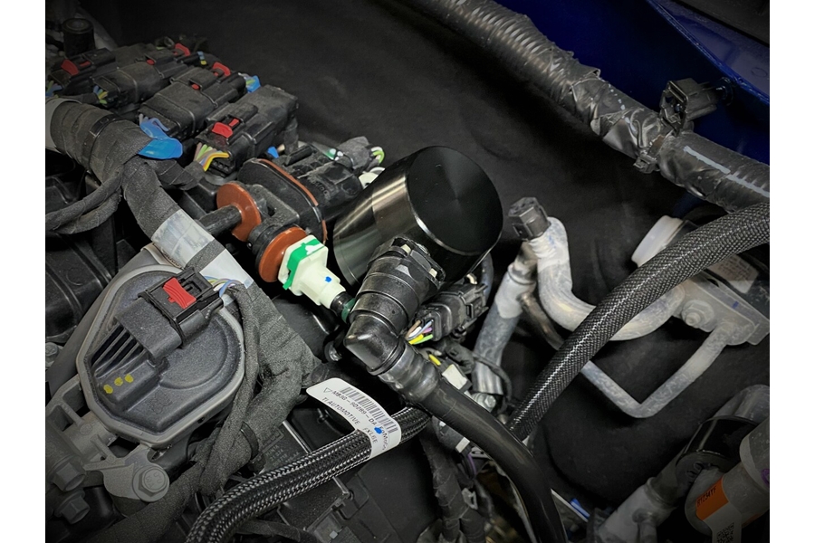 UPR Products Plug N Play Dual Valve Oil Catch Can w/ Clean Side Separator - Bronco 2021+ 2.7L
