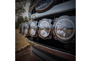 KC HiLiTES 6in Pro6 Gravity LED Light Shield - Clear