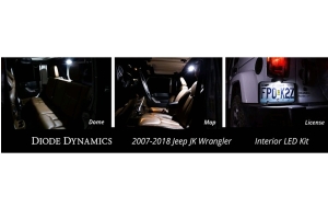 Diode Dynamics Interior LED Conversion Kit Stage 1 Cool White - JK 4Dr