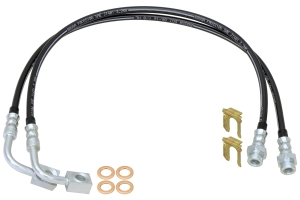 RockJock Rear Antirock Sway Bar Kit w/ Aluminum Arms - JK 2Dr