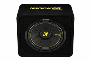 Kicker12in CompC 2 Ohm Subwoofer Enclosure 